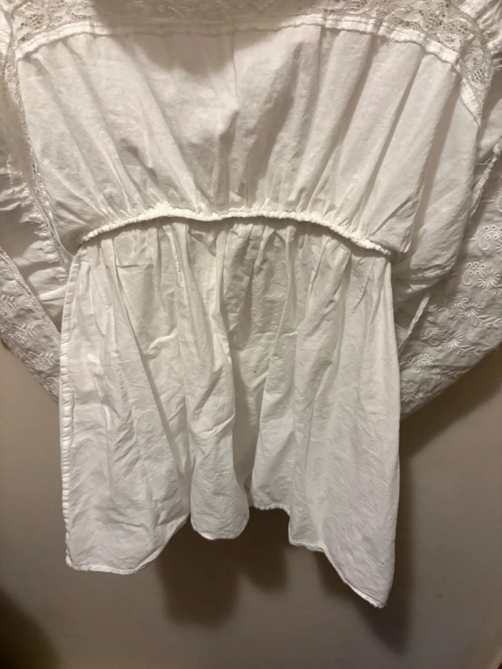 Loveshackfancy x target Talulah white mini dress size small - Picture 10 of 11